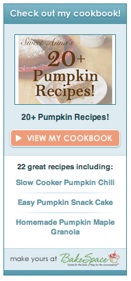 20+ Pumpkin Recipes ebook | Sweet Anna's