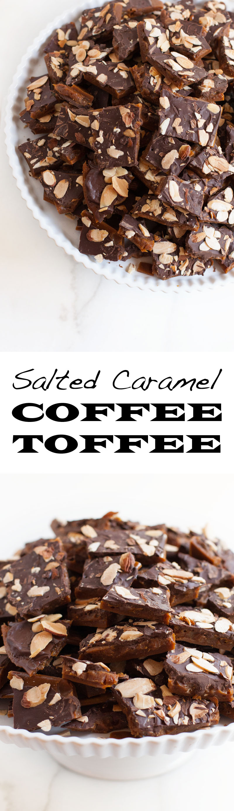 Salted Caramel Coffee Toffee | Sweet Anna's