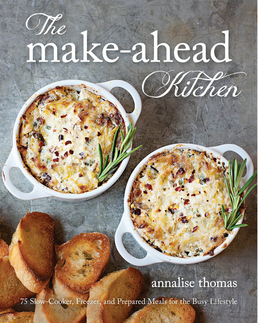 The Make-Ahead Kitchen cookbook available for pre-sale! | Sweet Anna's