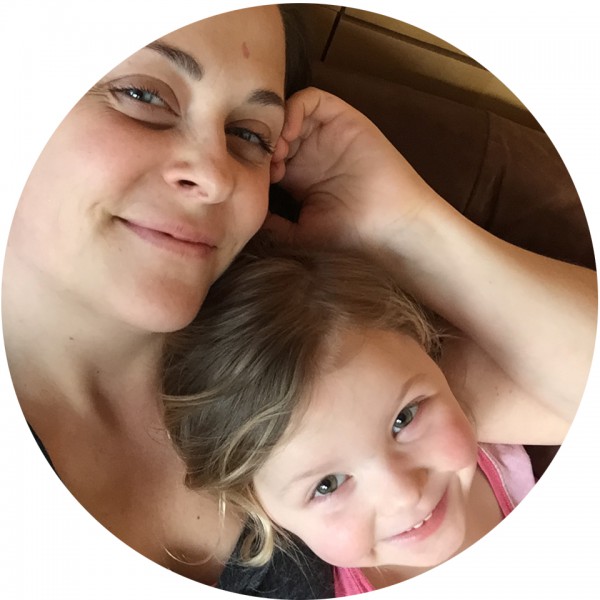 mommy and maren smiles