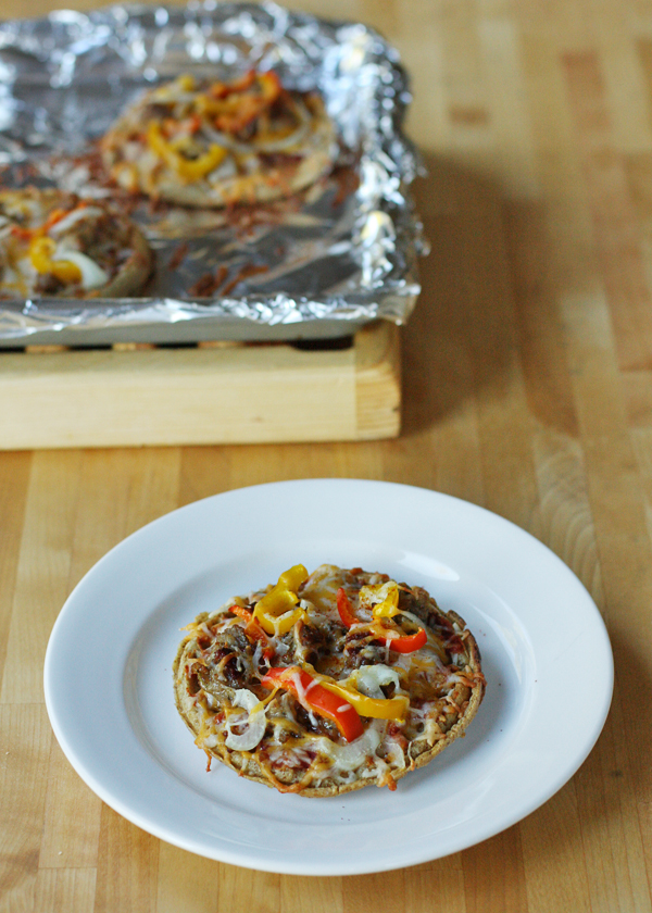 Easy Whole Wheat Waffle Pizzas | Sweet Anna's