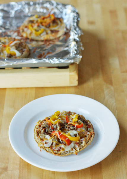 Easy Whole Wheat Waffle Pizzas | Sweet Anna's