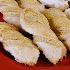 Sour Cream Sugar Twists | Sweet Anna's