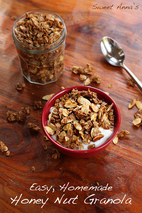 honey nut granola | Sweet Anna's