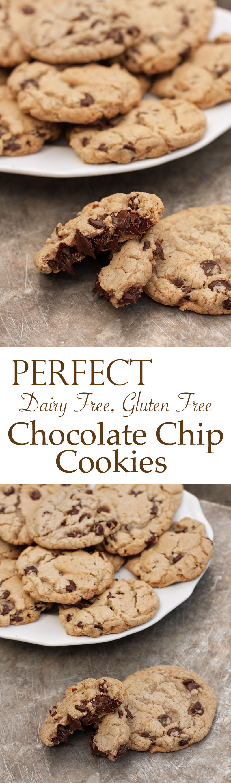 Perfect Dairy-Free Gluten-Free Chocolate Chip Cookies | Sweet Anna's