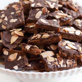 Salted Caramel Coffee Toffee | Sweet Anna's