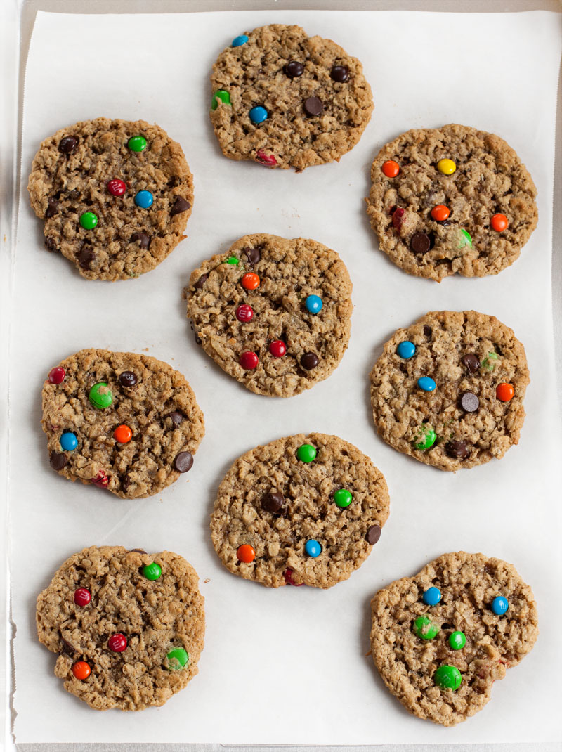 The BEST (naturally gluten free!) Monster Cookies! | Sweet Anna's