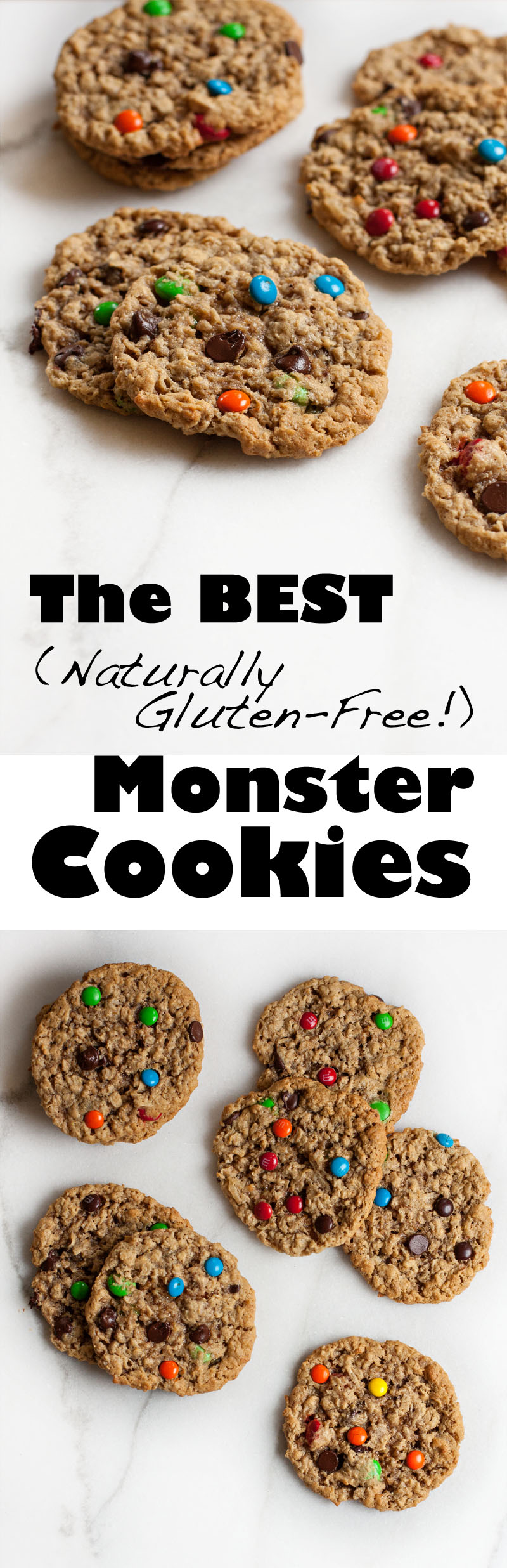 The BEST (naturally gluten free!) Monster Cookies! | Sweet Anna's
