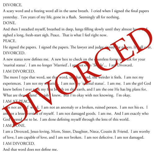 divorced