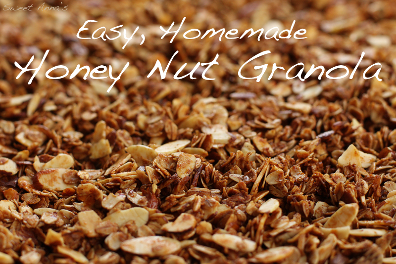 honey nut granola | Sweet Anna's
